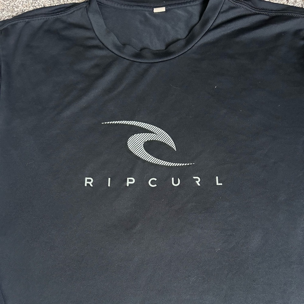 Rip Curl Men’s Long Sleeve Dark Gray UPF 50+ Shirt size Large - Picture 2 of 7
